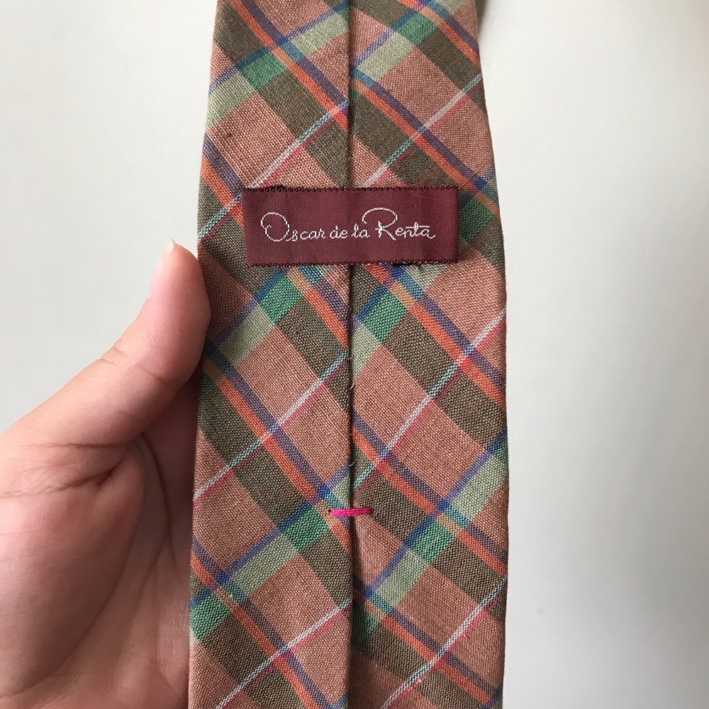 Oscar de la Renta tie